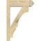 Ekena Millwork Balboa Rough Sawn Arts and Crafts Outlooker, Douglas Fir, 6"W x 18"D x 26"H OUT06X18X26BOA03RDF - alternate 3